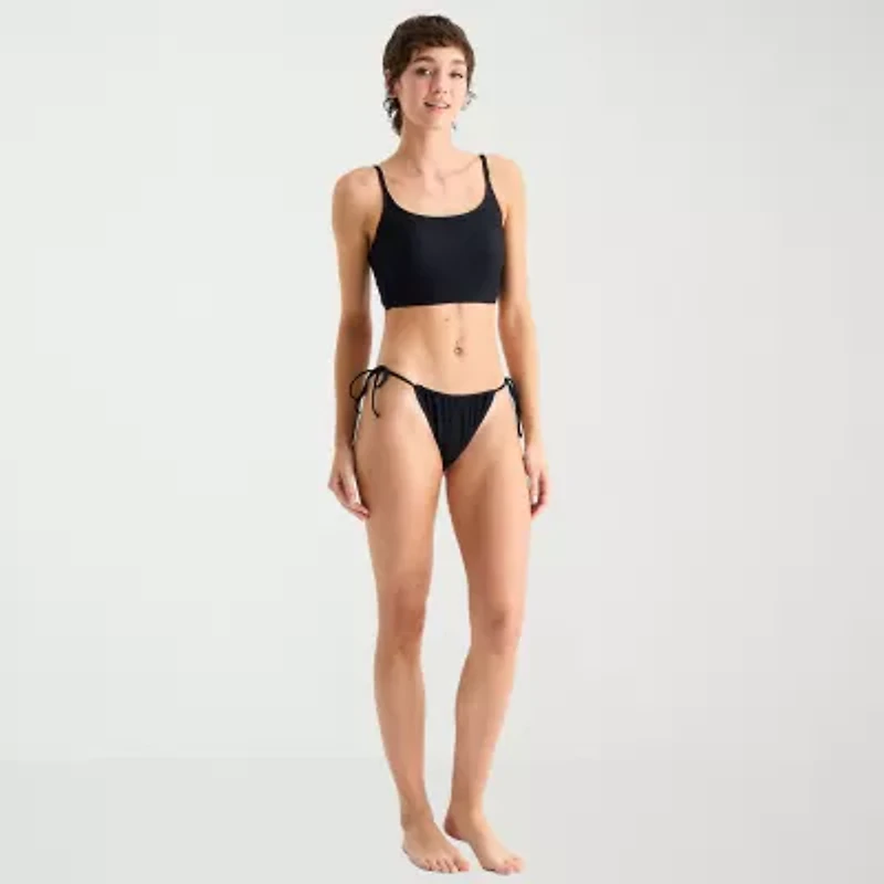 Arizona Womens Lined Juniors Bikini Swimsuit Bottom