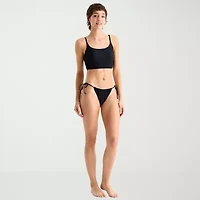 Arizona Womens Lined Juniors Bikini Swimsuit Bottom