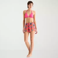 Arizona Womens Exotic Juniors Shorts Swimsuit Cover-Up