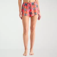 Arizona Womens Exotic Juniors Shorts Swimsuit Cover-Up