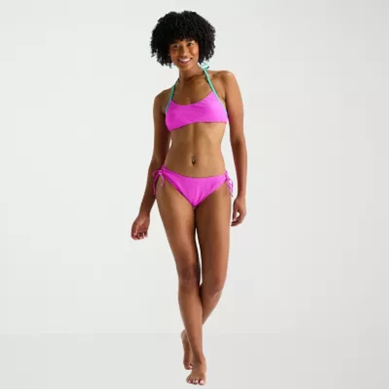 Arizona Womens Juniors Bralette Bikini Swimsuit Top