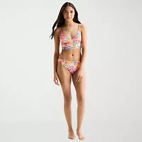 Arizona Womens Juniors Midkini Swimsuit Top
