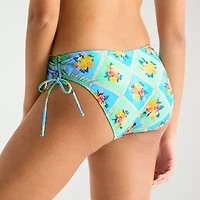 Arizona Womens Lined Patchwork Juniors Bikini Swimsuit Bottom