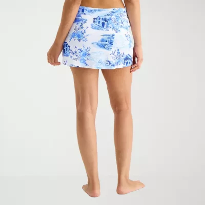 Liz Claiborne Womens Swim Skirt