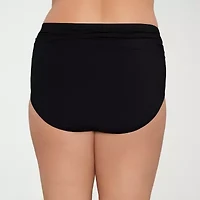 Liz Claiborne Plus Brief Bikini Swimsuit Bottom