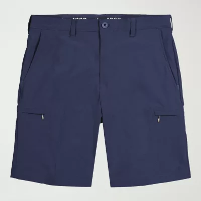 IZOD Swingflex Mens 9 1/2" Stretch Fabric Quick Dry Cargo Short