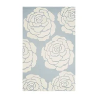 Safavieh Dacre Floral Wool Indoor Rectangular Area Rug