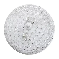 Elegant Designs 2 LT Elipse Crystal Flush Mount