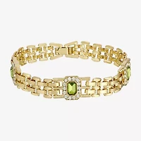 1928 Gold Tone Womens Link Bracelet