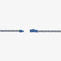 Mens Stainless Steel 9 Inch Solid Chain Bracelet