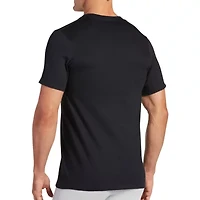 Jockey Classics Mens 3 Pack Short Sleeve V Neck Moisture Wicking T-Shirt