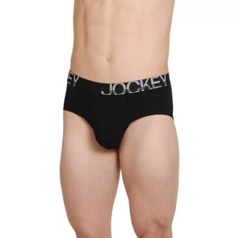 Jockey Active Stretch Mens 4 Pack Pouch Briefs 9129