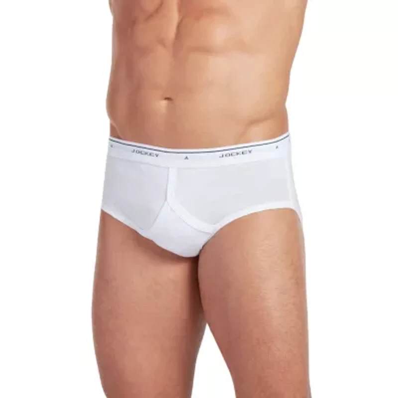 Jockey Classics Low-Rise Mens 4 Pack Briefs 9966