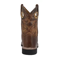 Dan Post Little & Big Kid Boys Amarillo Block Heel Cowboy Boots