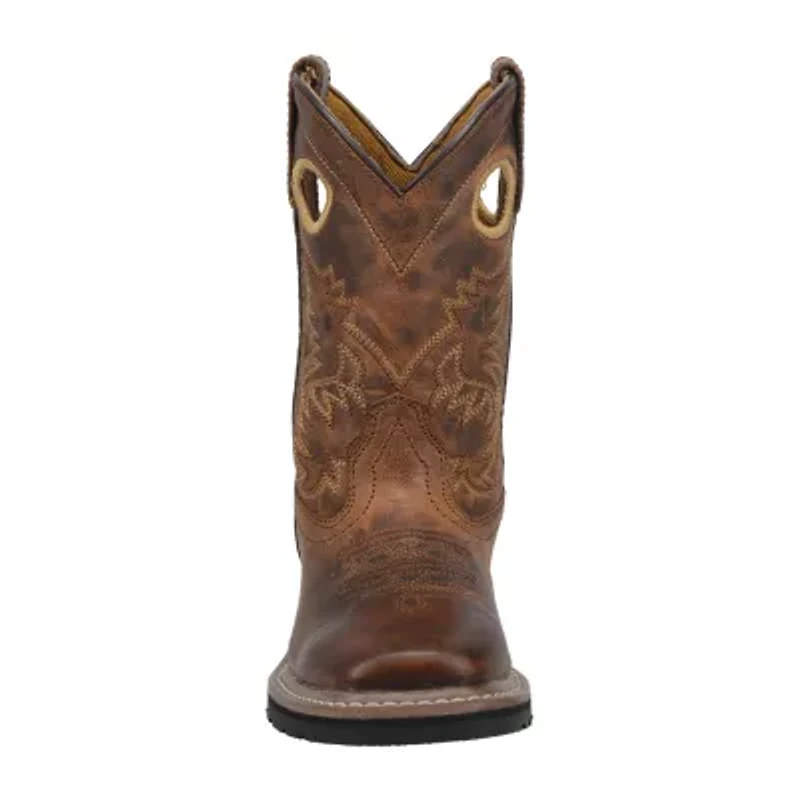 Dan Post Little & Big Kid Boys Amarillo Block Heel Cowboy Boots