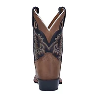 Dan Post Little & Big Kid Boys Rascal Stacked Heel Cowboy Boots