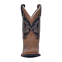 Dan Post Little & Big Kid Boys Rascal Stacked Heel Cowboy Boots