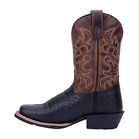 Dan Post Little & Big Kid Boys River Stacked Heel Cowboy Boots