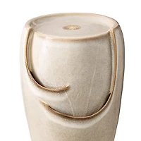 Glitzhome 21.25" Ceramic Pot Outdoor Fountains