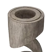 Glitzhome 31.25" Polyresin Curving Outdoor Fountains