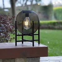 Glitzhome 11.5" Solar Powered Lanterns