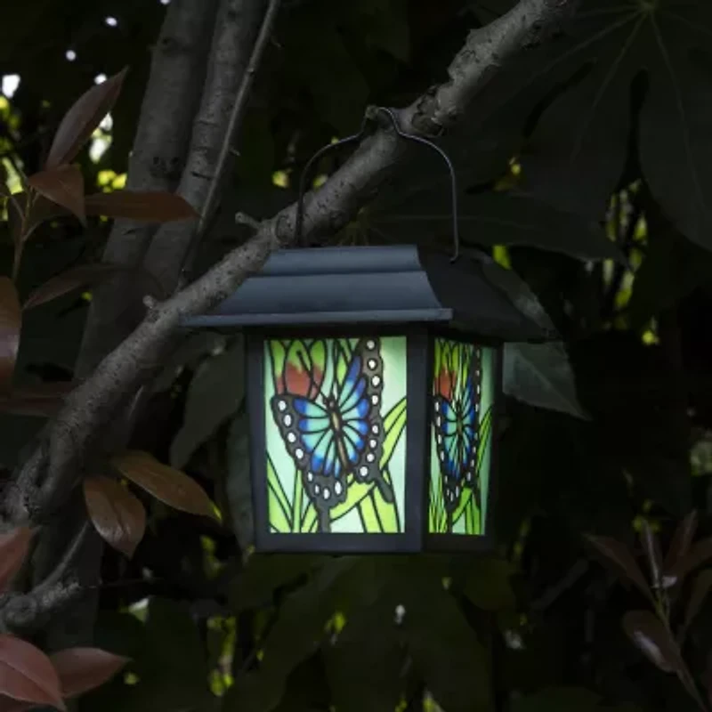 Glitzhome 30" Solar Powered Garden Stake Pathway Light