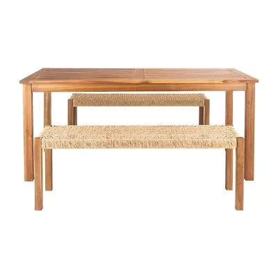 Aquina 3-pc. Rectangular Dining Set