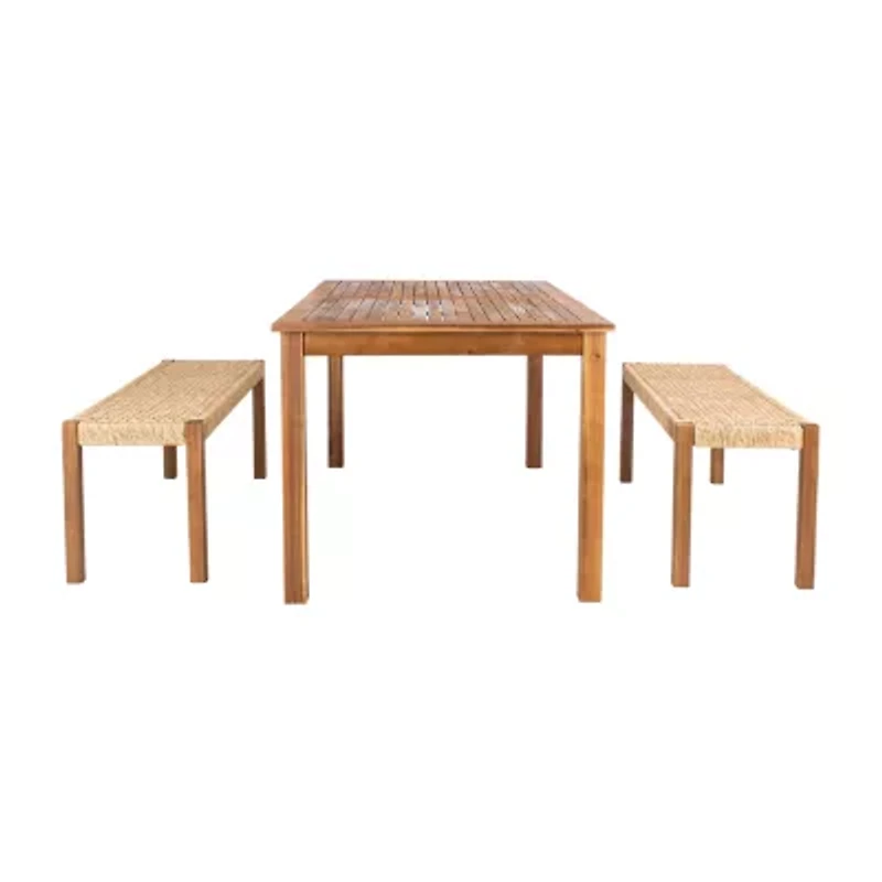 Aquina 3-pc. Rectangular Dining Set
