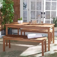 Europa 3-pc. Rectangular Dining Set
