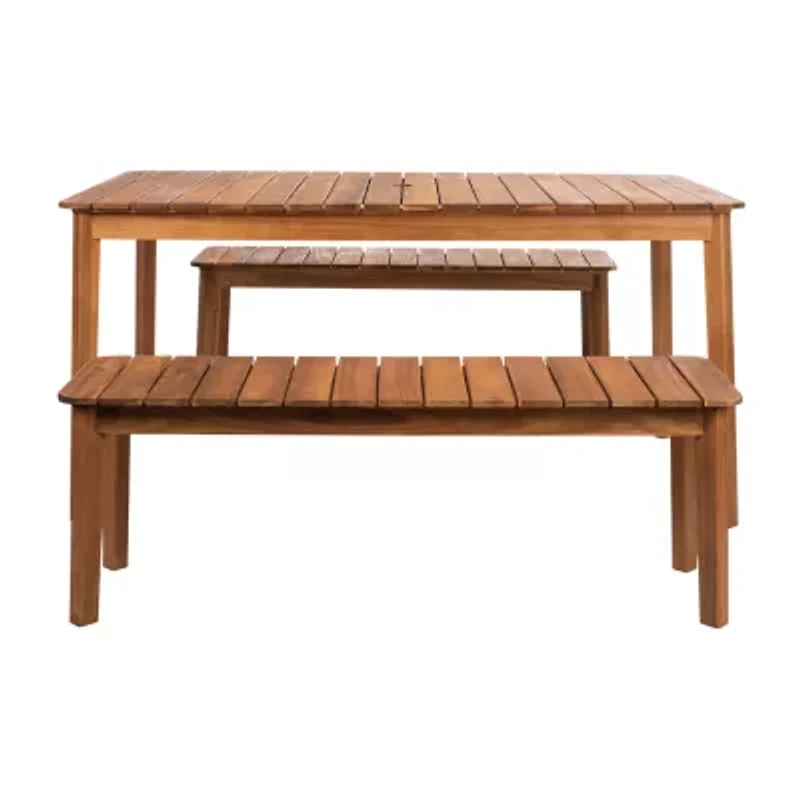 Europa 3-pc. Rectangular Dining Set