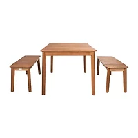 Europa 3-pc. Rectangular Dining Set