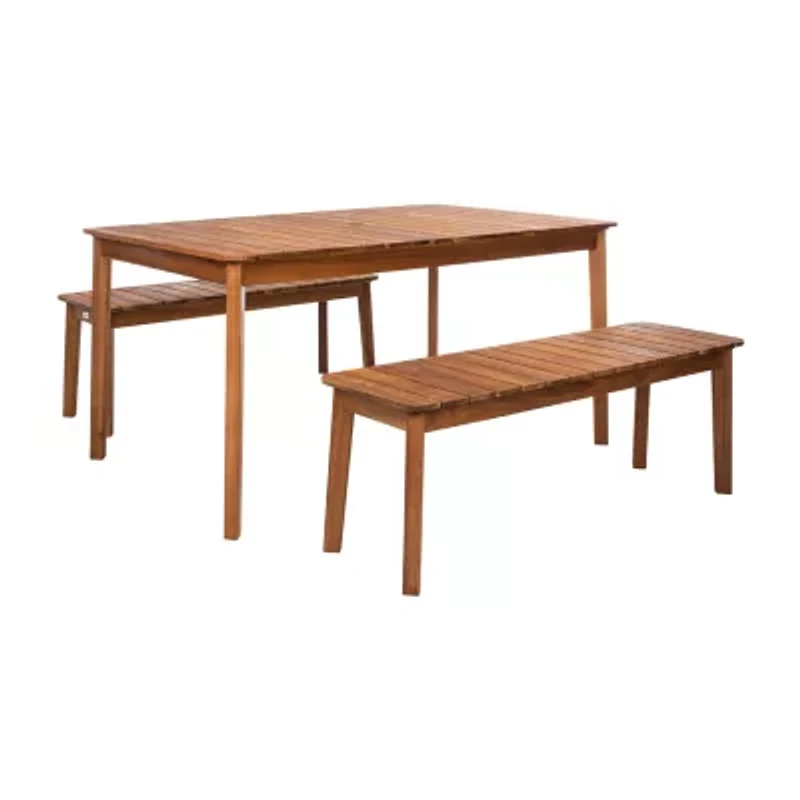 Europa 3-pc. Rectangular Dining Set