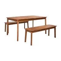 Europa 3-pc. Rectangular Dining Set