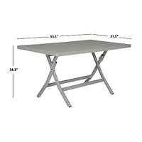 Dilettie Patio Folding Table