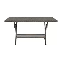 Dilettie Patio Folding Table
