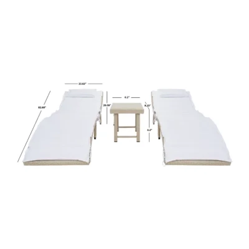 Carew 3-pc. Patio Lounge Set