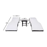 Carew 3-pc. Patio Lounge Set