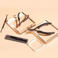 Japonesque Toenail Clipper & Cuticle Pusher Soft Touch Manicure Kit