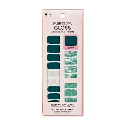 Dashing Diva Gloss Ultra Shine Gel Palette Bug Off Nail Appliques