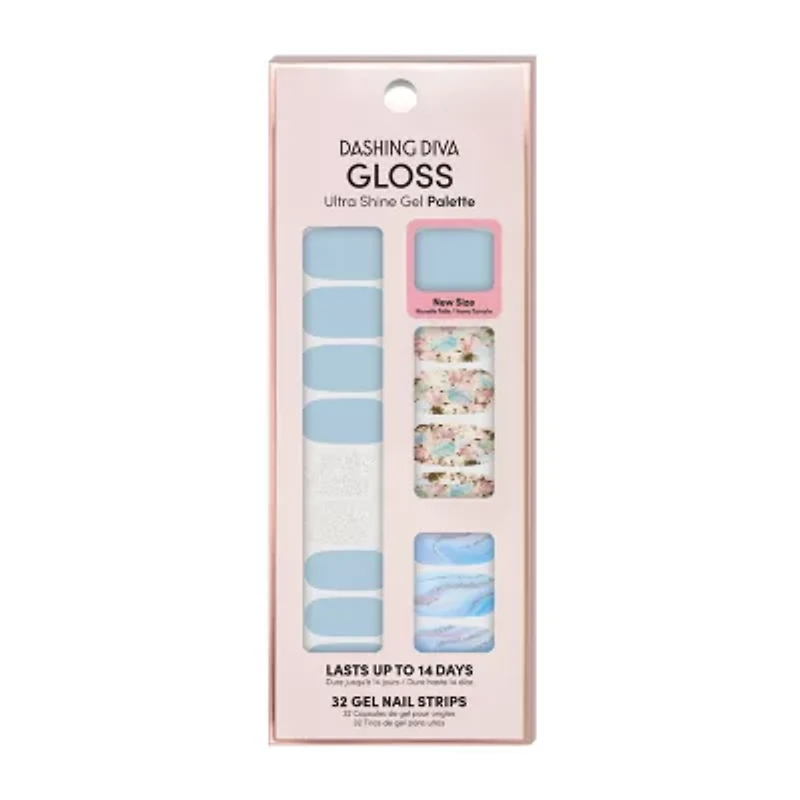 Dashing Diva Gloss Ultra Shine Gel Palette Bug Off Nail Appliques