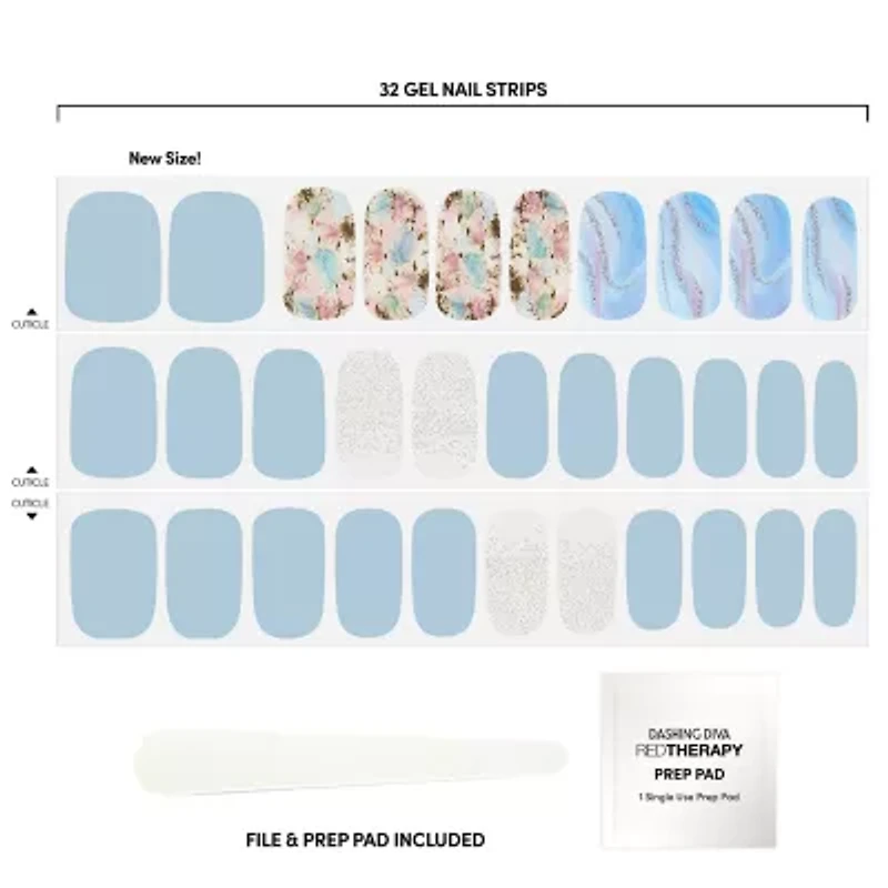 Dashing Diva Gloss Ultra Shine Gel Palette Bug Off Nail Appliques