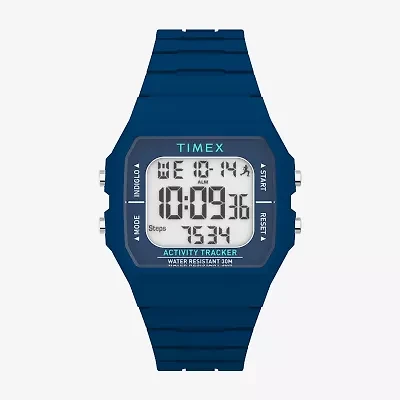 Timex Ironman Unisex Adult Blue Strap Watch Tw5m55700jt