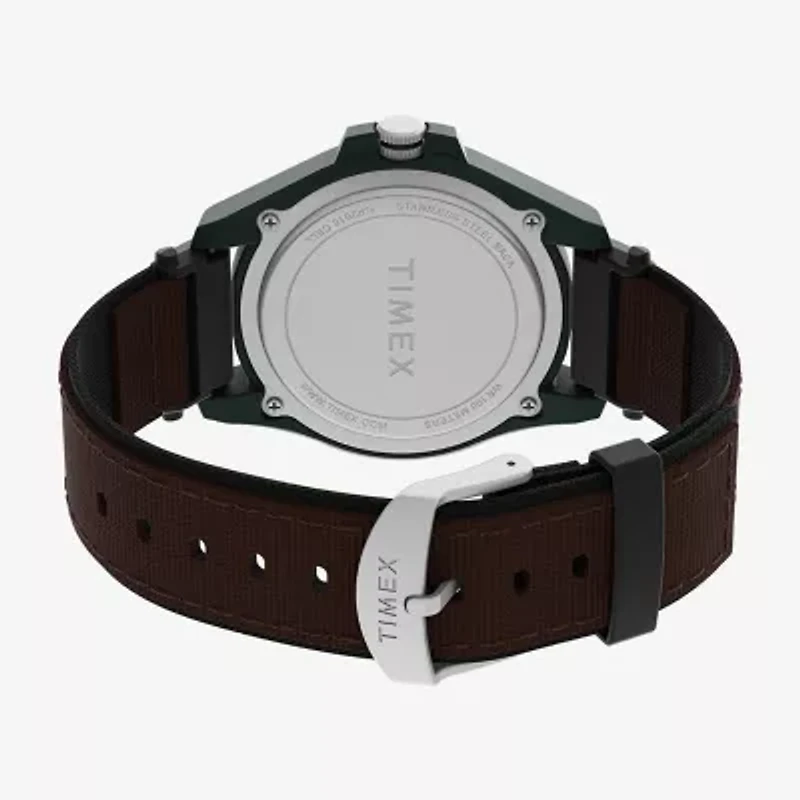 Timex Camper Mens Brown Strap Watch Tw4b26500jt