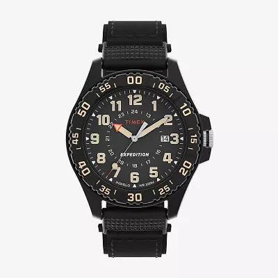 Timex Camper Mens Black Strap Watch Tw4b26300jt