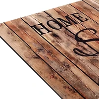 Achim Farmhouse Plank Rubber 18"X30" Doormat