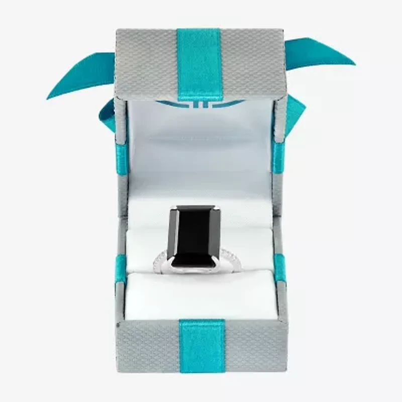 Effy Final Call Womens Genuine Gemstone & White Sapphire Sterling Silver Cocktail Ring