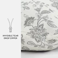 Casual Comfort Jacobean Cotton Square Throw Pillow