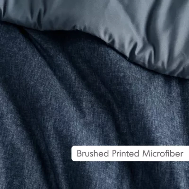 510 Design Camden Chambray Print Midweight Comforter Set