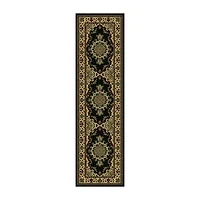 Radici Castello Cora Traditional Medallion 26"X91" Indoor Rectangular Runner