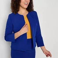 Evan Picone Womens Classic Fit Suit Jacket